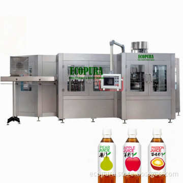 Fruit Juice Production Line / Hot Filling Bottling Plant
